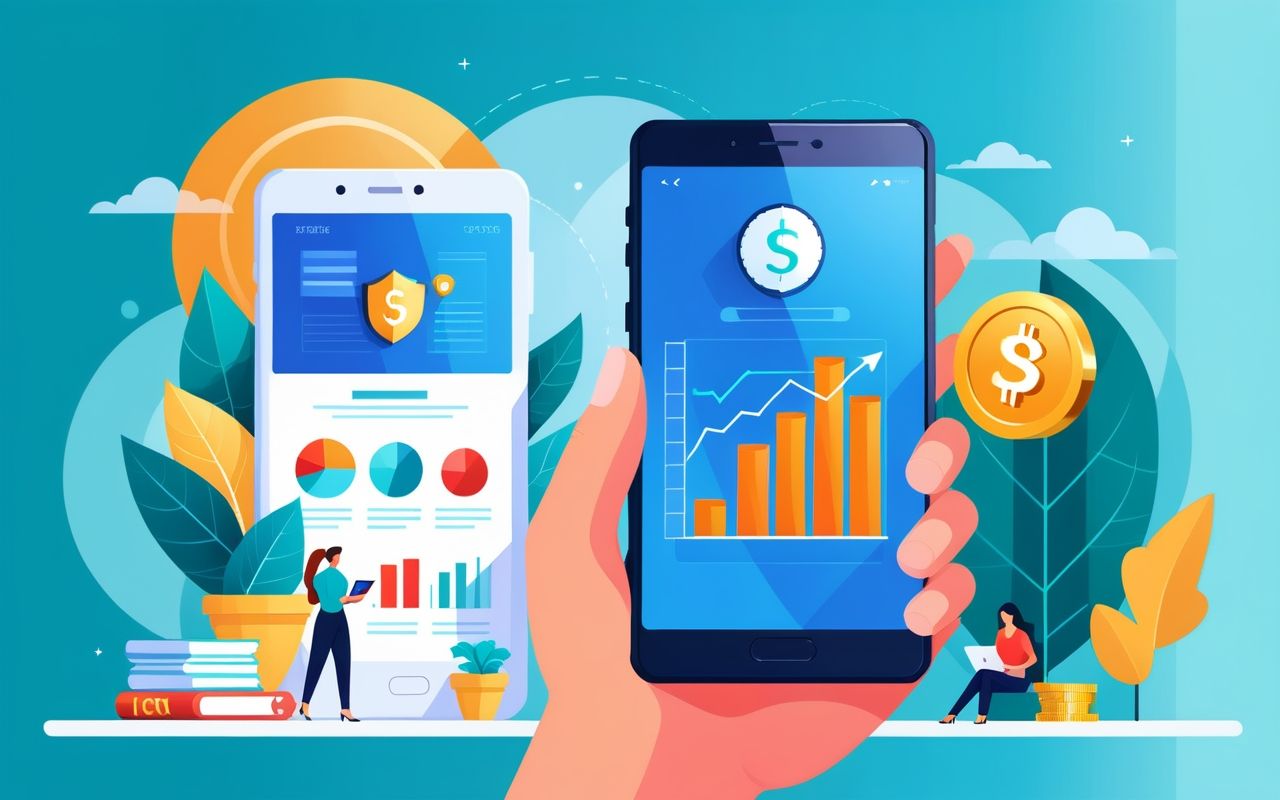 Как использовать мобильные приложения для безопасных инвестиций новичкам