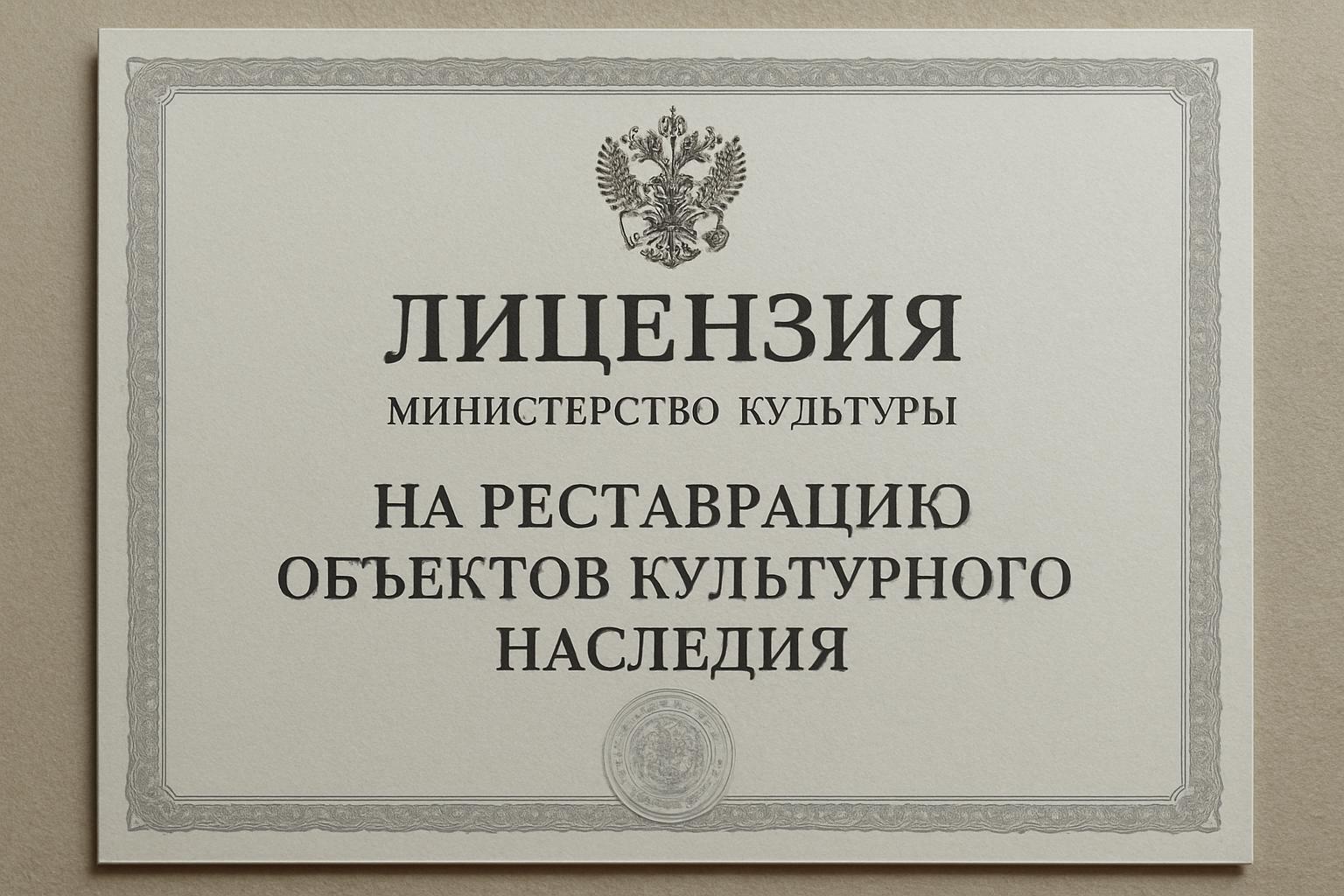 Как получить лицензию Минкультуры на реставрацию объектов культурного наследия: понятный план действий